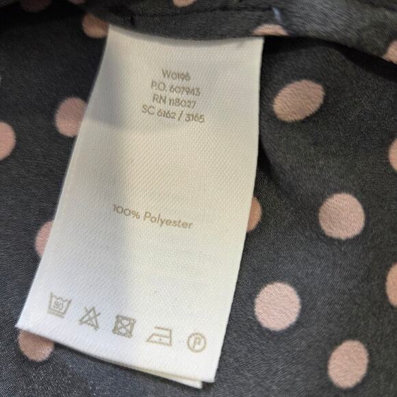 Boden Polkadot Flare Sleeve Relaxed Fit Blouse Top Size US 12 UK 16 - Picture 6 of 7